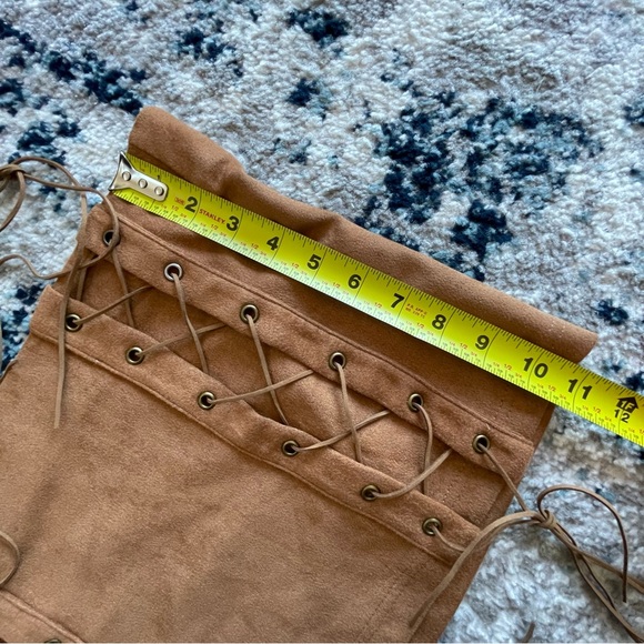 Suede Skirt Set - Picture 6 of 8